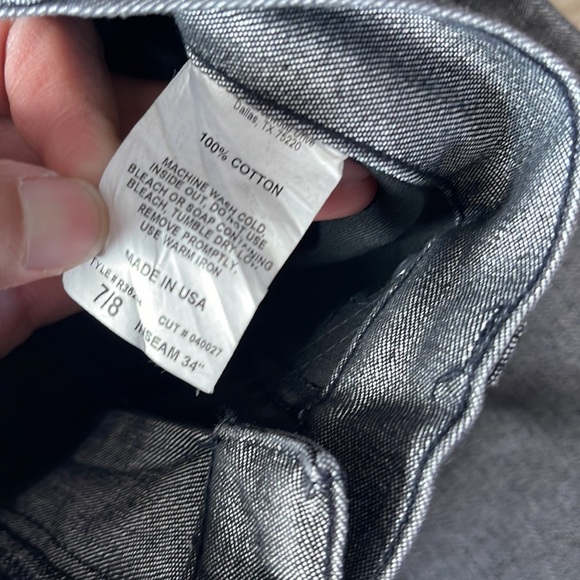 Rough Rider by Circle T Western SilverJeans Vintage size 7/8 High Rise Rodeo - Picture 4 of 10